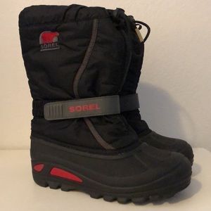 Sorel Youth Flurry Snow Boot, Size 4 big kid